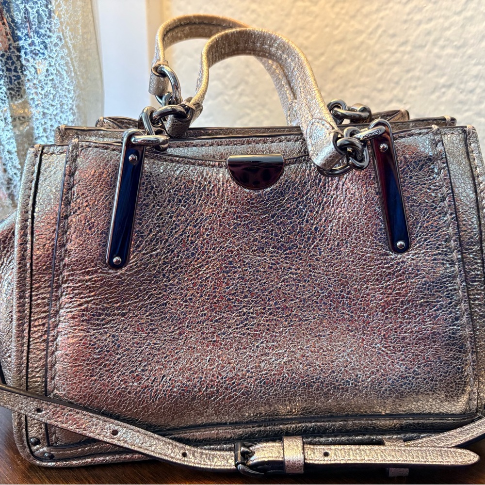 COACH Dreamer 21 Platinum Handbag
